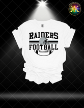 Raiders Football Sublimation Shirt Transfer (10-11 inches in width)
